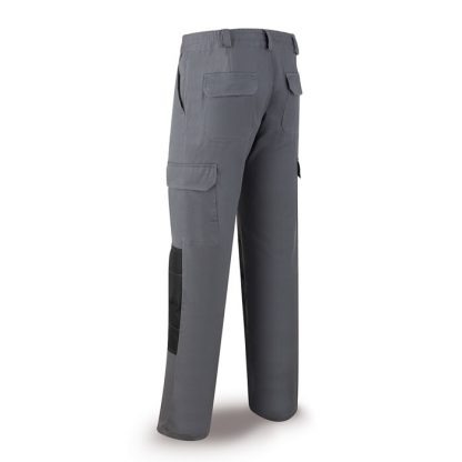 Pantalon Gris multibolsillo elástico - Imagen 2