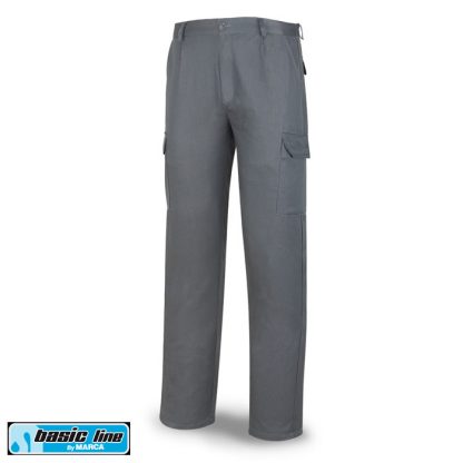 Pantalon multibolsillo basico