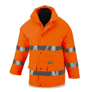 Parka AV basica naranja