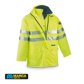 Parka reflectante convertible