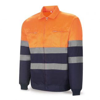 Chaqueta AV azul naranja